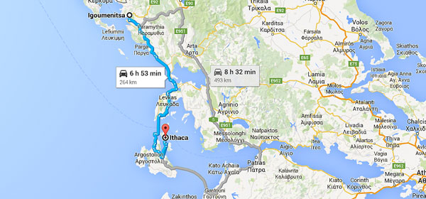 How To Get There - Ithaca Greece, Ferries, Buses Timetables. Travel To ...